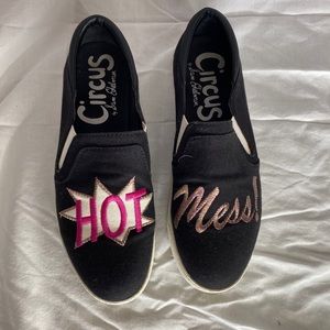 “Hot mess” Sam Edelman slip on shoes